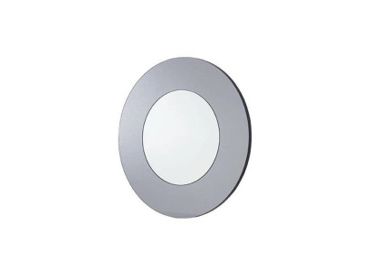 Round Mirror Modern Wall mirror Design Gray Living room new Furnishings
